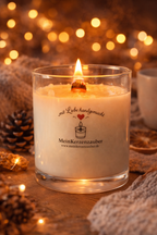 Duftkerze  Zitronen Mittel (140g) ätherisches Öl - MeinKerzenzauber