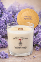 Duftkerze Hyazinthe Mittel (140g) - MeinKerzenzauber